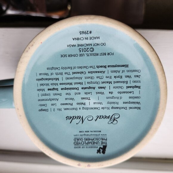 Great Nudes Heat Changing Art Mug Coffee Cup Unemployed Philosophers 2015 - Picture 11 of 12